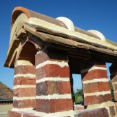 Cheminée en briques d’Allonne