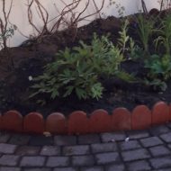 briqueterie dewulf allonne bordure de jardin rouge nuance